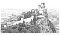 Guaita Tower Fortress in San Marino